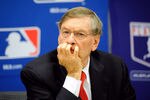 NEW YORK, NY - NOVEMBER 22:  Major League Baseball Commissioner Bud Selig attends a news conference at MLB headquarters on November 22, 2011 in New York City. Selig announced a new five-year labor agreement between Major League Baseball and the Major League Baseball Players Association.  (Photo by Patrick McDermott/Getty Images)