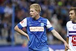 GENK, BELGIUM - JULY 30: Kevin De Bruyne of Genk looks on during the Jupiler Pro League Match between KRC Genk and Beerschot AC at the Cristal Arena on 30 July 2011 in Genk,Belgium. (Photo by Kristof Van Accom/EuroFootball/Getty Images)
