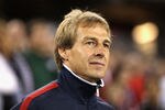 GLENDALE, AZ - JANUARY 21:  Head coach Jurgen Klinsmann of USA looks on during the friendly match against Venezuela at University of Phoenix Stadium on January 21, 2012 in Glendale, Arizona.   USA defeated Venezuela 1-0.  (Photo by Christian Petersen/Getty Images)
