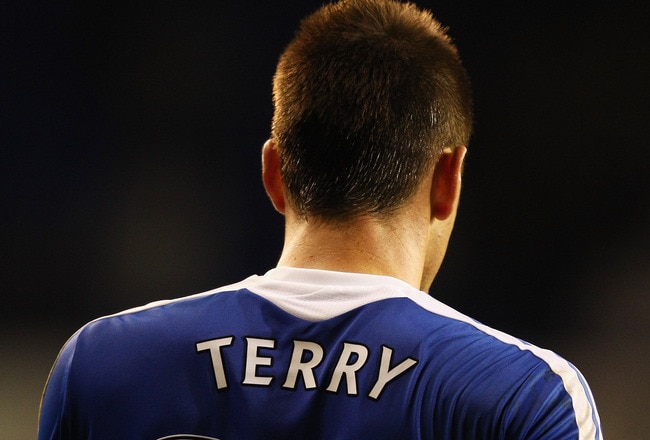 LONDON, ENGLAND - DECEMBER 22:  John Terry of Chelsea wears the number 26 shirt during the Barclays Premier League match between Tottenham Hotspur and Chelsea at White Hart Lane on December 22, 2011 in London, England.  (Photo by Richard Heathcote/Getty Images)