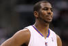 LOS ANGELES, CA - JANUARY 04:  Chris Paul #3 of the Los Angeles Clippers stands on the court during the game with the Houston Rockets at Staples Center on January 4, 2012 in Los Angeles, California.  The Clippers won 117-89.  NOTE TO USER: User expressly acknowledges and agrees that, by downloading and or using this photograph, User is consenting to the terms and conditions of the Getty Images License Agreement.  (Photo by Stephen Dunn/Getty Images)