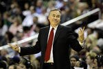 WASHINGTON, DC - JANUARY 06:  Head caoch Mike D'Antoni of the New York Knicks reacts to an officials call during the first half against the Washington Wizards at Verizon Center on January 6, 2012 in Washington, DC.  NOTE TO USER: User expressly acknowledges and agrees that, by downloading and or using this photograph, User is consenting to the terms and conditions of the Getty Images License Agreement.  (Photo by Rob Carr/Getty Images)