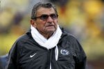 ANN ARBOR, MI - OCTOBER 24: Head Coach Joe Paterno of the Penn State Nittany Lions looks on while playing the Michigan Wolverines on October 24, 2009 at Michigan Stadium in Ann Arbor, Michigan. Penn State won the game 35-10. (Photo by Gregory Shamus/Getty Images)