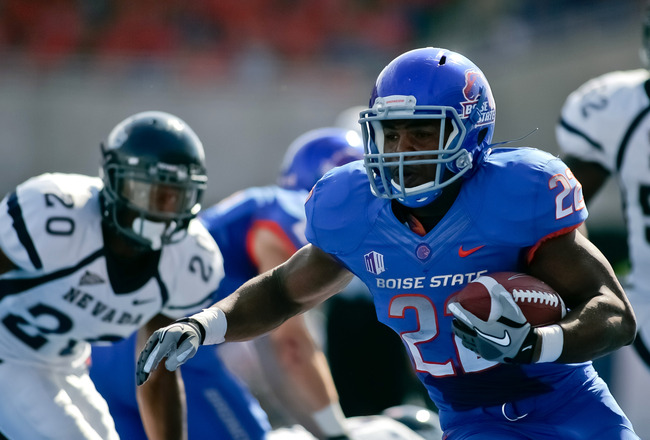 2012 SENIOR BOWL: Doug Martin Knows He Can Play With The Big Boys