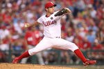 PHILADELPHIA - AUGUST 13: Starting pitcher Roy Oswalt #44 of the Philadelphia Phillies throws a pitch during a game against the Washington Nationals at Citizens Bank Park on August 13, 2011 in Philadelphia, Pennsylvania. (Photo by Hunter Martin/Getty Images)