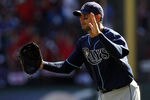 ARLINGTON, TX - OCTOBER 10:  Carlos Pena #23 of the Tampa Bay Rays celebrates after a 5-2 win against the Texas Rangers during game 4 of the ALDS at Rangers Ballpark in Arlington on October 10, 2010 in Arlington, Texas.  (Photo by Ronald Martinez/Getty Images)