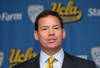 LOS ANGELES, CA - DECEMBER 13: Jim Mora speaks at a press conference introducing him as head UCLA football coach at the J.D. Morgan Center at UCLA on December 13, 2011 in Los Angeles, California.  (Photo by Stephen Dunn/Getty Images)