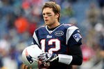 FOXBORO, MA - JANUARY 22:  Tom Brady #12 of the New England Patriots looks on against the Baltimore Ravens during their AFC Championship Game at Gillette Stadium on January 22, 2012 in Foxboro, Massachusetts.  (Photo by Jim Rogash/Getty Images)