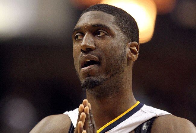 INDIANAPOLIS, IN - APRIL 21:  Roy Hibbert #55 of the Indiana Pacers walks off of the court following the 88-84 loss to the Chicago Bulls in Game three of the Eastern Conference Quarterfinals in the 2011 NBA Playoffs on April 21, 2011  at Conseco Fieldhouse in Indianapolis, Indiana.  NOTE TO USER: User expressly acknowledges and agrees that, by downloading and/or using this Photograph, User is consenting to the terms and conditions of the Getty Images License Agreement.  (Photo by Andy Lyons/Getty Images)