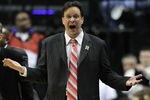 INDIANAPOLIS, IN - MARCH 10:  Head coach Tom Crean of the Indiana Hoosiers reacts against the Penn State Nittany Lions during the first round of the 2011 Big Ten Men's Basketball Tournament at Conseco Fieldhouse on March 10, 2011 in Indianapolis, Indiana.  (Photo by Andy Lyons/Getty Images)