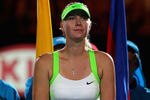 MELBOURNE, AUSTRALIA - JANUARY 28:  Maria Sharapova of Russia looks on after losing her women's final match against Victoria Azarenka of Belarus during day thirteen of the 2012 Australian Open at Melbourne Park on January 28, 2012 in Melbourne, Australia.  (Photo by Cameron Spencer/Getty Images)