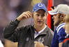 INDIANAPOLIS, IN - DECEMBER 22: Indianapolis Colts quarterback Peyton Manning looks on during the game against the Houston Texans at Lucas Oil Stadium on December 22, 2011 in Indianapolis, Indiana. The Colts defeated the Texans 19-16. (Photo by Joe Robbins/Getty Images)