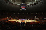 CHAMPAIGN, IL - DECEMBER 03:  A general view of the Assembly Hall as the Illinois Fighting Illini take on the Gonzaga Bulldogs on December 3, 2011 in Champaign, Illinois. Illinois defeated Gonzaga 82-75.  (Photo by Jonathan Daniel/Getty Images)