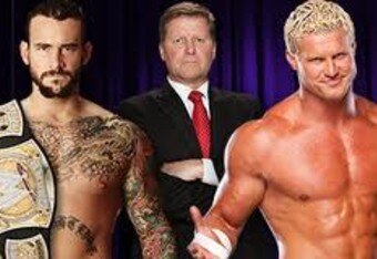 WWE Champion CM Punk vs. Dolph Ziggler with John Laurinitis as Special Guest Referee