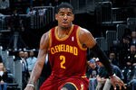 ATLANTA, GA - JANUARY 21:  Kyrie Irving #2 of the Cleveland Cavaliers drives against the Atlanta Hawks at Philips Arena on January 21, 2012 in Atlanta, Georgia.  NOTE TO USER: User expressly acknowledges and agrees that, by downloading and or using this photograph, User is consenting to the terms and conditions of the Getty Images License Agreement.  (Photo by Kevin C. Cox/Getty Images)