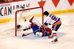 OTTAWA, ON - JANUARY 28:  John Tavares #91 of the New York Islanders and team Alfredsson takes a shot against Carey Price #31 of the Montreal Canadiens and Team Chara during the AllState Insureance NHL Breakaway Challenge part of the 2012 Molson Canadian NHL All-Star Skills Competition at Scotiabank Place on January 28, 2012 in Ottawa, Ontario, Canada.  (Photo by Gregory Shamus/Getty Images)