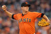 SAN FRANCISCO, CA - SEPTEMBER 02:  Matt Cain #18 of the San Francisco Giants pitches against the Arizona Diamondbacks at AT&T Park on September 2, 2011 in San Francisco, California.  (Photo by Ezra Shaw/Getty Images)