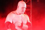 DURBAN, SOUTH AFRICA - JULY 08:  The Big Red Monster Kane during the WWE Smackdown Live Tour at Westridge Park Tennis Stadium on July 08, 2011 in Durban, South Africa.  (Photo by Steve Haag/Gallo Images/Getty Images)