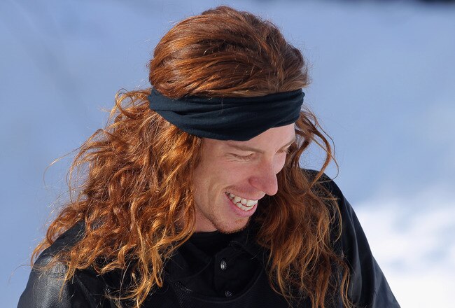 ASPEN, CO - JANUARY 29:  Shaun White looks on during practice for the men's snowboard superpipe elimination during Winter X Games 2012 at Buttermilk Mountain on January 29, 2012 in Aspen, Colorado. White finished first to advance to the finals.  (Photo by Doug Pensinger/Getty Images)