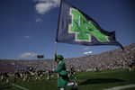 SOUTH BEND, IN - SEPTEMBER 17:  The Notre Dame Fighting Irish rally performs September 17, 2011at Notre Dame Stadium in South Bend, Indiana. Notre Dame defeated Michigan State 31-13. (Photo by John Gress/Getty Images)