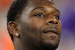 GLENDALE, AZ - JANUARY 04:  LaDainian Tomlinson, of the NFL's San Diego Chargers and a former TCU Horned Frog, watches the Tostitos Fiesta Bowl between the Boise State Broncos and the Horned Frogs at the Universtity of Phoenix Stadium on January 4, 2010 in Glendale, Arizona.  (Photo by Christian Petersen/Getty Images)