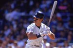 BRONX, NY - 1990:  Don Mattingly #23 of the New York Yankees stands ready at the plate during a 1990 MLB season game at Yankee Stadium in the Bronx, New York.  (Photo by Scott Halleran/Getty Images)