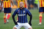 LECCE, ITALY - JANUARY 29:   Wesley Sneijder of Inter Milan in action during the Serie A match between US Lecce and FC Internazionale Milano at Stadio Via del Mare on January 29, 2012 in Lecce, Italy.  (Photo by Giuseppe Bellini/Getty Images)