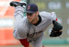 ARLINGTON, TX - APRIL 01:  Daniel Bard #51 of the Boston Red Sox pitches against the Texas Rangers on Opening Day at Rangers Ballpark in Arlington on April 1, 2011 in Arlington, Texas.  (Photo by Tom Pennington/Getty Images)