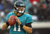 JACKSONVILLE, FL - DECEMBER 11:  Blaine Gabbert #11 of the Jacksonville Jaguars attempts a pass during the game against the Tampa Bay Buccaneers at EverBank Field on December 11, 2011 in Jacksonville, Florida.  (Photo by Sam Greenwood/Getty Images)