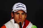 NURBURG, GERMANY - JULY 21:  Adrian Sutil of Germany and Force India attends the drivers press conference during previews to the German Formula One Grand Prix at the Nurburgring on July 21, 2011 in Nurburg, Germany.  (Photo by Clive Mason/Getty Images)