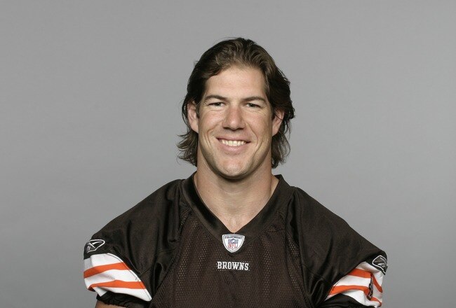 BEREA, OH - CIRCA 2011: In this handout image provided by the NFL,  Scott Fujita of the Cleveland Browns poses for his NFL headshot circa 2011 in Berea, Ohio.  (Photo by NFL via Getty Images)