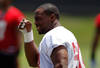 TAMPA, FL - MAY 01:  Defensive tackle Gerald McCoy #93 of the Tampa Bay Buccaneers talks with another player during the Buccaneers Rookie mini camp at One Buccaneer Place on May 1, 2010 in Tampa, Florida.  (Photo by J. Meric/Getty Images)