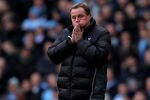 MANCHESTER, ENGLAND - JANUARY 22:  Tottenham Hotspur Manager Harry Redknapp reacts during the Barclays Premier League match between Manchester City and Tottenham Hotspur at the Etihad Stadium on January 22, 2012 in Manchester, England.  (Photo by Alex Livesey/Getty Images)