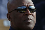 SOUTH BEND, IN - OCTOBER 30: Head coach Lovie Smith of the Chicago Bears takes in a game between  the Notre Dame Fighting Irish and the Tulsa Golden Hurricane at Notre Dame Stadium on October 30, 2010 in South Bend, Indiana. (Photo by Jonathan Daniel/Getty Images)