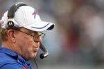 SAN DIEGO, CA - DECEMBER 11:  Head Coach Chan Gailey of  the Buffalo Bills looks on from the sidelines against the San Diego Chargers during their NFL Game on December 11, 2011 at Qualcomm Stadium in San Diego, California. (Photo by Donald Miralle/Getty Images)