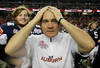 ATLANTA, GA - DECEMBER 31:  Head coach Gene Chizik of the Auburn Tigers reacts after being dunked in their 43-24 win over the Virginia Cavaliers during the 2011 Chick Fil-A Bowl at Georgia Dome on December 31, 2011 in Atlanta, Georgia.  (Photo by Kevin C. Cox/Getty Images)
