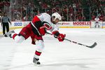 NEWARK, NJ - APRIL 23:  Tuomo Ruutu #15 of the Carolina Hurricanes skates against the New Jersey Devils during Game Five of the Eastern Conference Quarterfinal Round of the 2009 NHL Stanley Cup Playoffs on April 23, 2009 at the Prudential Center in Newark, New Jersey. The Devils defeated the Hurricanes 1-0 to take a 3-2 lead in the series.  (Photo by Jim McIsaac/Getty Images)
