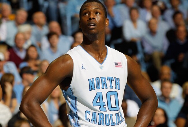 CHAPEL HILL, NC - JANUARY 29:  Harrison Barnes #40 of the North Carolina Tar Heels during their game at the Dean Smith Center on January 29, 2012 in Chapel Hill, North Carolina.  (Photo by Streeter Lecka/Getty Images)