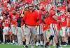 TAMPA, FL - JANUARY 02: Coach Mark Richt of the Georgia Bulldogs  watches play against the Michigan State Spartans in the Outback Bowl January 2, 2012 at Raymond James Stadium in Tampa, Florida. (Photo by Al Messerschmidt/Getty Images)
