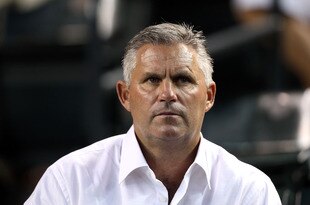 PHOENIX - SEPTEMBER 22:  Executive Vice President & General Manager Kevin Towers of the Arizona Diamondbacks attends the Major League Baseball game against the Colorado Rockies at Chase Field on September 22, 2010 in Phoenix, Arizona.  (Photo by Christian Petersen/Getty Images)