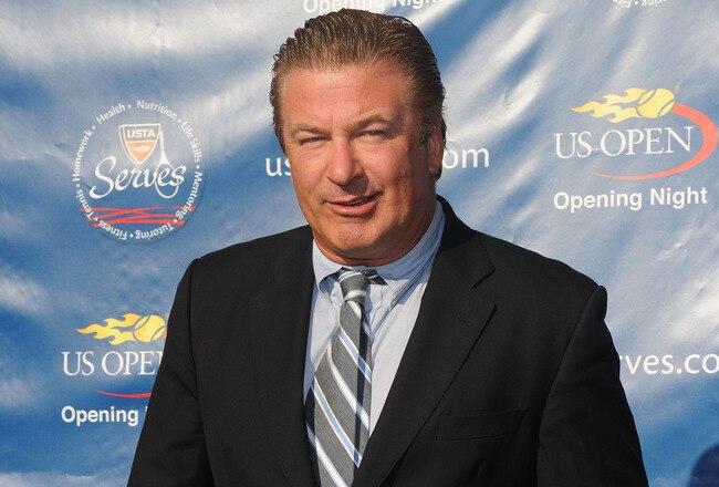 NEW YORK - AUGUST 30:  Actor Alec Baldwin attends the 2010 US Open Opening Night Ceremony at the USTA Billie Jean King National Tennis Center on August 30, 2010 in the Queens borough of New York City.  (Photo by Jason Kempin/Getty Images)