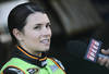 DAYTONA BEACH, FL - JANUARY 13:  Danica Patrick, driver of the #10 GoDaddy.com Chevrolet, speaks with the media during Daytona Preseason Thunder at Daytona International Speedway on January 13, 2012 in Daytona Beach, Florida.  (Photo by Jared C. Tilton/Getty Images for NASCAR)