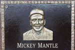 NEW YORK - MAY 02:  The plaque of Mickey Mantle is seen in Monument Park at Yankee Stadium prior to the game between the New York Yankees and the Chicago White Sox on May 2, 2010 in the Bronx borough of New York City. The Yankees defeated the White Sox 12-3.  (Photo by Jim McIsaac/Getty Images)