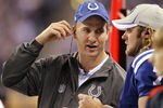 INDIANAPOLIS, IN - DECEMBER 22: Indianapolis Colts quarterback Peyton Manning looks on during the game against the Houston Texans at Lucas Oil Stadium on December 22, 2011 in Indianapolis, Indiana. The Colts defeated the Texans 19-16. (Photo by Joe Robbins/Getty Images)
