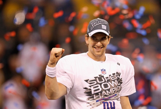 Super Bowl MVP Eli Manning