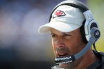 SAN DIEGO, CA - SEPTEMBER 25:   Head Coach Todd Haley of the Kansas City Chiefs looks on against the San Diego Chargers during their NFL Game on September 25, 2011 at Qualcomm Stadium in San DIego, California. (Photo by Donald Miralle/Getty Images)