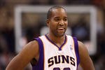 PHOENIX, AZ - JANUARY 13:  Michael Redd #22 of the Phoenix Suns during the NBA game against the New Jersey Nets at US Airways Center on January 13, 2012 in Phoenix, Arizona. The Nets defeated the Suns 110-103.   NOTE TO USER: User expressly acknowledges and agrees that, by downloading and or using this photograph, User is consenting to the terms and conditions of the Getty Images License Agreement.  (Photo by Christian Petersen/Getty Images)