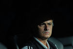 MADRID, SPAIN - OCTOBER 18:  Real Madrid head coach Jose Mourinho looks on before the start of the UEFA Champions League Group D match between Real Madrid CF and Olympique Lyonnais at Estadio Santiago Bernabeu on October 18, 2011 in Madrid, Spain.  (Photo by Denis Doyle/Getty Images)
