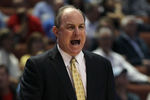 ANAHEIM, CA - JANUARY 05:  Head coach Ben Howland of the UCLA Bruins shouts instructions during the game against the Arizona Wildcats at the Honda Center on January 5, 2012 in Anaheim, California.  UCLA won 65-58.  (Photo by Stephen Dunn/Getty Images)