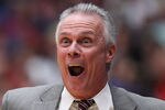 TUCSON, AZ - MARCH 19:  Head coach Bo Ryan of the Wisconsin Badgers coaches his team against the Kansas State Wildcats in the third round of the 2011 NCAA men's basketball tournament at McKale Center on March 19, 2011 in Tucson, Arizona.  (Photo by Christian Petersen/Getty Images)